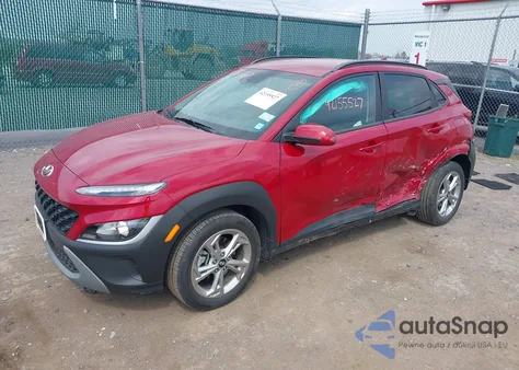 2022 Hyundai Kona Sel z USA, uszkodzony, nr VIN KM8K6CAB4NU924607